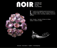 Noir clocks watches furnishings lighting accessories gifts